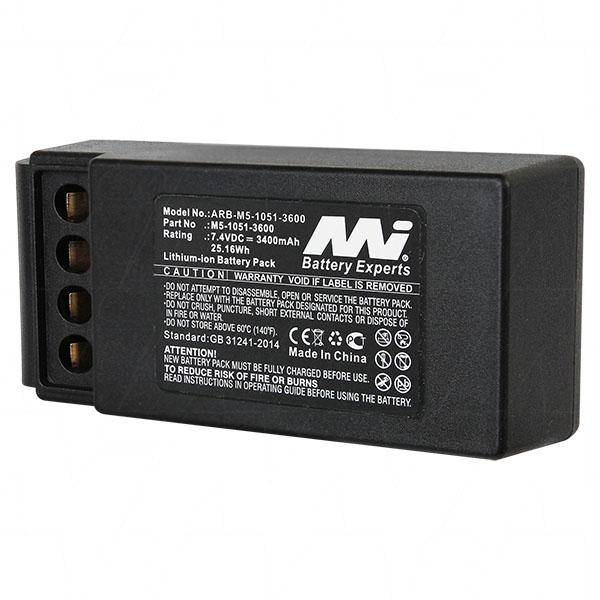 MI Battery Experts ARB-M5-1051-3600-V1